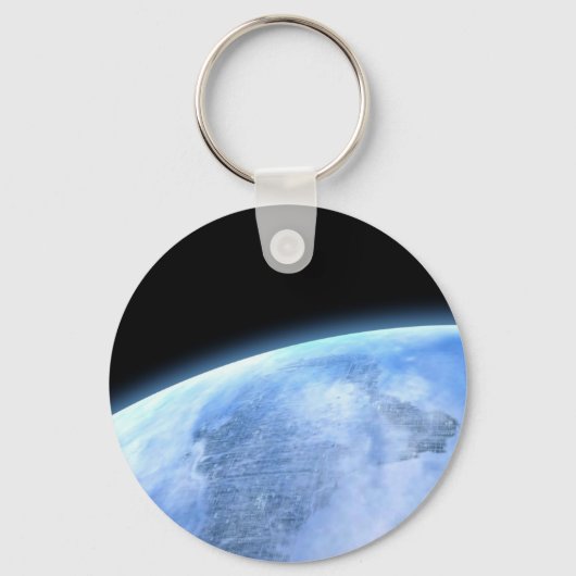 blauer Planet Schlüsselanhänger (Vorderseite)