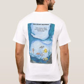 Blauer Planet T-Shirt (Rückseite)