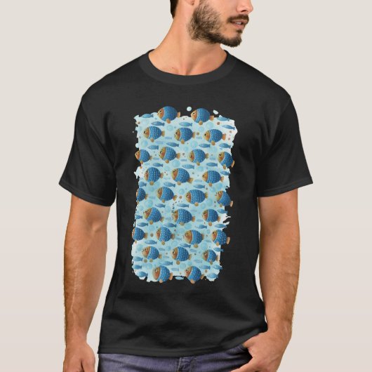Blauer Planet T-Shirt (Vorderseite)