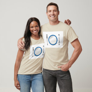 Blauer PlatteSpecial T-Shirt