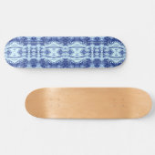 Blauer Platz Skateboard (Horizontal)