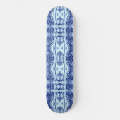 Blauer Platz Skateboard (Vorderseite)