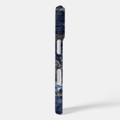 Blauer Plumbago Case-Mate iPhone Hülle (Rückseite / Rechts)