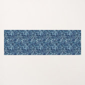 Blauer Plume Yogamatte (Rückseite (Horizontal))