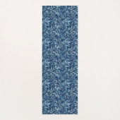 Blauer Plume Yogamatte (Rückseite)