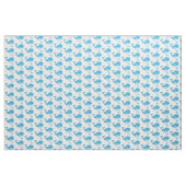 Blauer Polka-Dot-Wald| Umstellungsrahmen Stoff (Yard (91,4 cm))