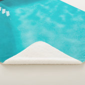Blauer Pool Sherpadecke (3/4)