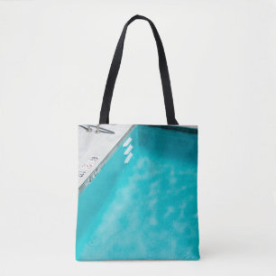 Blauer Pool Tasche