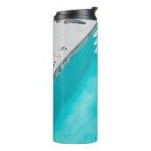 Blauer Pool Thermosbecher (Nach links gedreht)