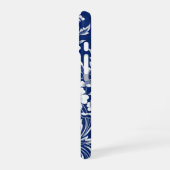 Blauer Porzellan Bloom iPhone 16 Hülle (Linke Seite)