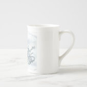 Blauer Porzellantasse (Rechts)