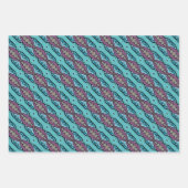 Blauer PP 118 Geschenkpapier Set (Vorderseite)