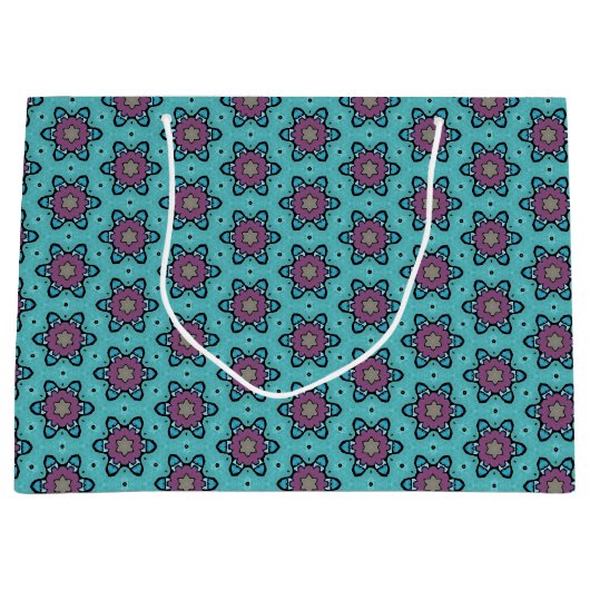 Blauer PP 118 Große Geschenktüte (Vorderseite)