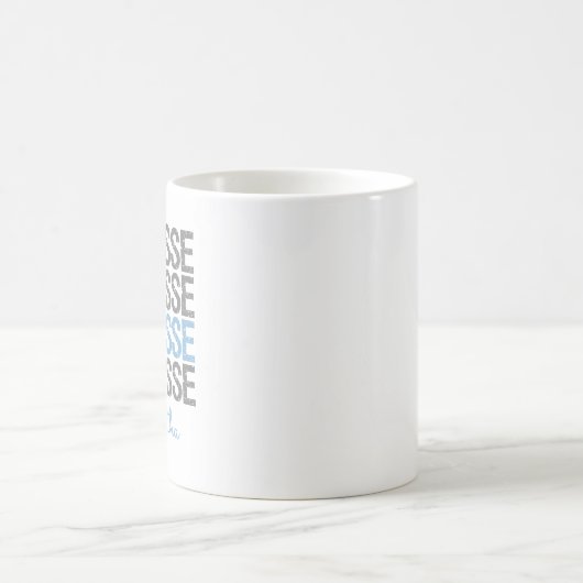 Blauer Pulverschnee Kaffeetasse (Mittel)