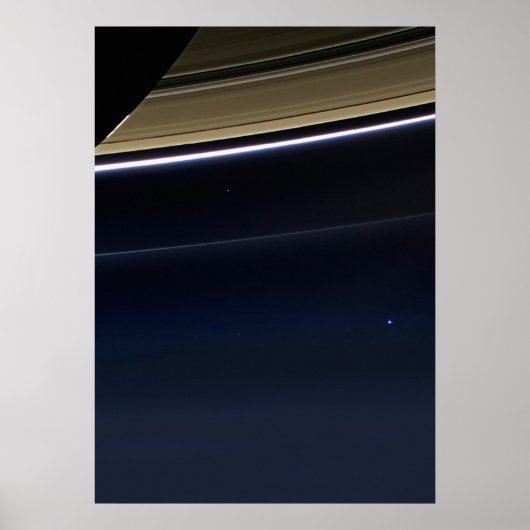 Blauer Punkt — Cassini Poster (Vorne)