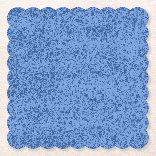 Blauer Punkt Chaos Untersetzer (Vorderseite)