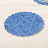 Blauer Punkt Chaos Untersetzer (angewinkelt)
