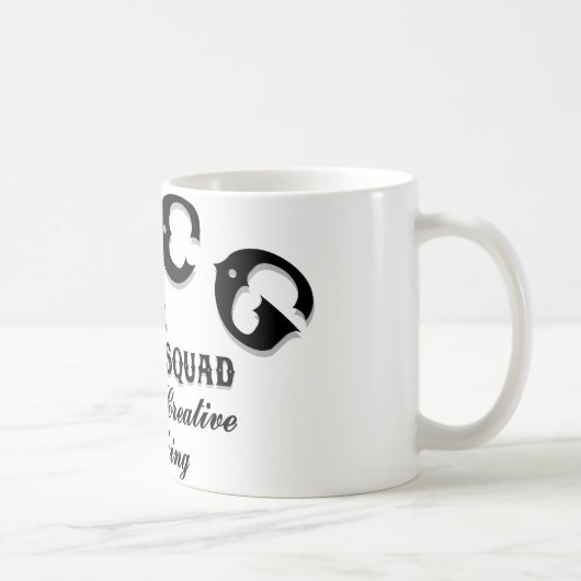 Blauer Punkt-kreative Gruppenkaffee-Tasse Kaffeetasse (Rechts)