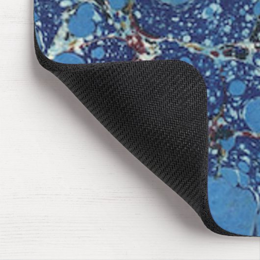 Blauer Punkt Mousepad (Ecke)