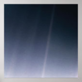 Blauer Punkt Poster (Vorne)