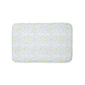 Blauer Punkte-Meteorschauer Badematte (Vorderseite)