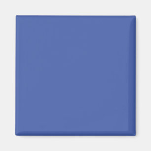 Blauer Quadrat-Magnet Minimale Einzelfarbe Magnet