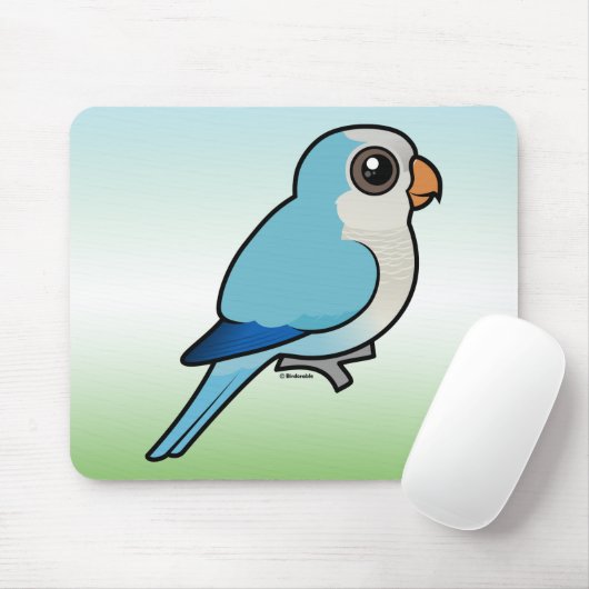 Blauer Quäker Mousepad (Mit Mouse)