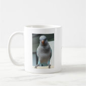 Blauer Quäker-Papagei Kaffeetasse (Links)