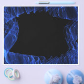 Blauer Rahmen Flyer (Einzeln)