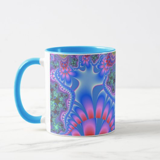 Blauer Rainbow Melt Tasse (Links)