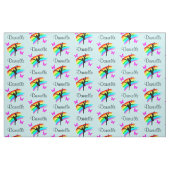 BLAUER RAINBOW PERSONALISIERT DANCER FABRIC STOFF (Fat Quarter (45,7 x 55,9 cm))