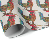 Blauer Raster, Delft Look, Geschenkpapier (Rolleneckpunkt)