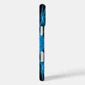 Blauer Rauch in schwarzen Farben Case-Mate iPhone Hülle (Rückseite / Rechts)