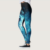 Blauer Raum Leggings (Links)