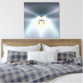 Blauer Raum Leinwanddruck (Insitu (Schlafzimmer))