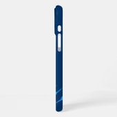 Blauer REbell iPhone Hülle (Linke Seite)