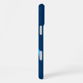 Blauer REbell iPhone Hülle (Rechte Seite)