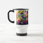 Blauer Regenbogen Winged Sunbird Fantasy Bird Reisebecher (Links)