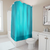 Blauer Regensturm Duschvorhang (Beispiel)