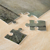 BLAUER REIHER GEMASERT PUZZLE (Seite)