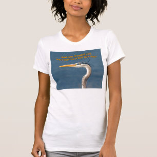 Blauer Reiher-T - Shirt