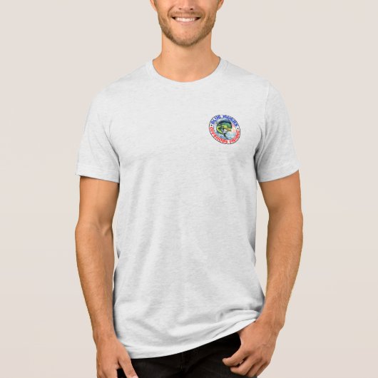 Blauer Reiter Tri-Blend Shirt (Vorderseite)