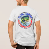 Blauer Reiter Tri-Blend Shirt (Rückseite)