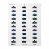 Blauer Rennwagen (Vorne)