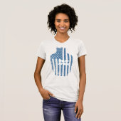 Blauer Rhino "American Flag" Tank (Vorne ganz)
