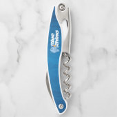 Blauer Rhino Kellnermesser (Rückseite)