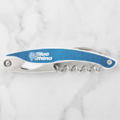 Blauer Rhino Kellnermesser (Vorderseite)