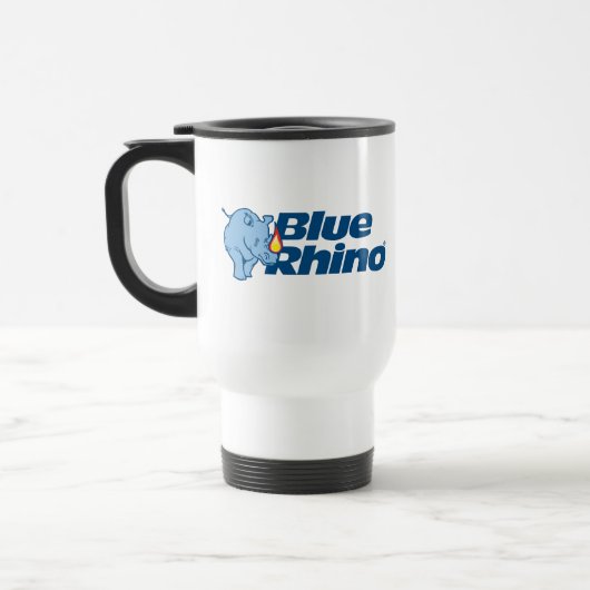 Blauer Rhino Reisebecher (Links)