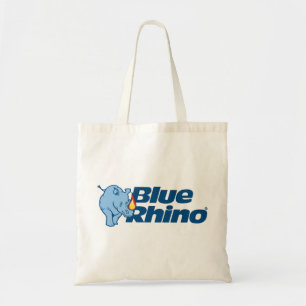 Blauer Rhino Tragetasche
