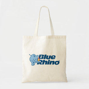 Blauer Rhino Tragetasche